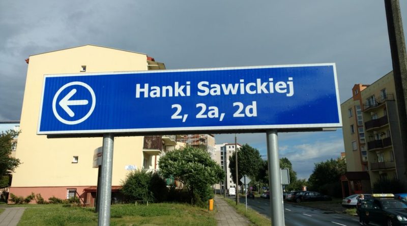 Zmiany nazw ulic - Kalisz ulica Hanki Sawickiej